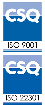 Certificazioni ISO 9001 e ISO 22301
